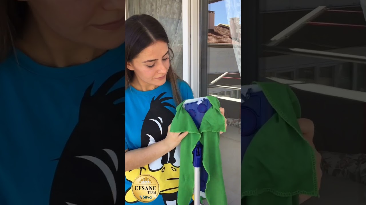 SİLVA MOP SET+CAM BEZİ  Aşırı fiziksel &ccedil;aba gerektirmez, yorucu eğilmelere gerek kalmaz.