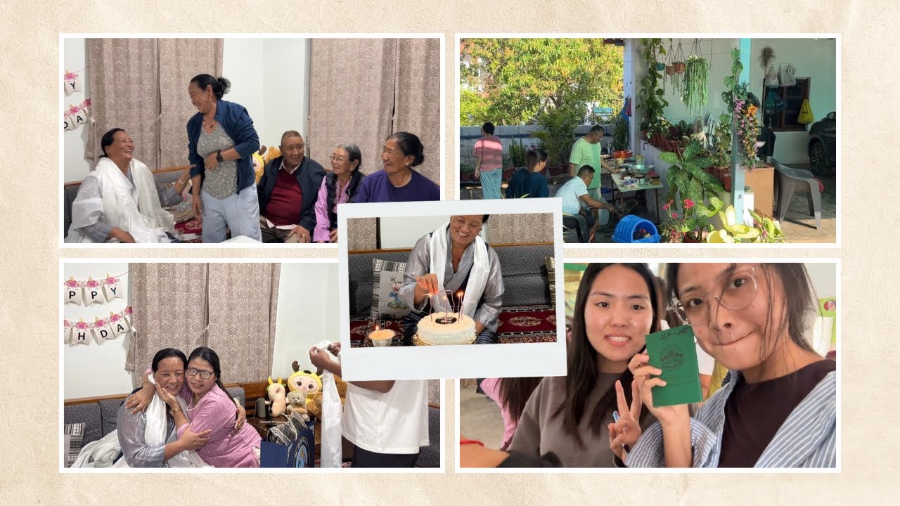 Last Minute Ama 50th Birthday Celebration 😅🎉 || Tibetan Election Day || TIBETAN VLOGGER 