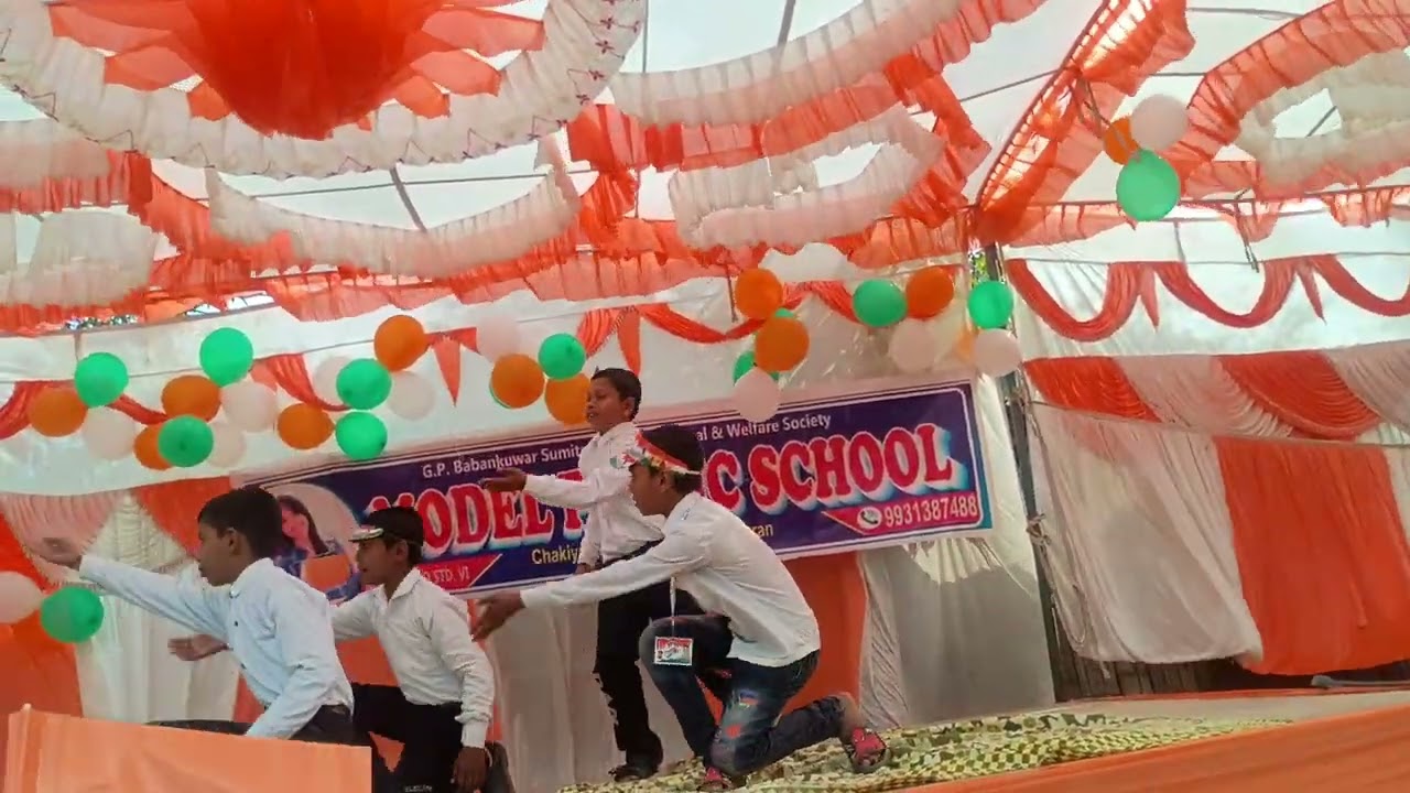 Model Public School republic day performance of our Bihar 🧡🤍💚🥰🔥🇮🇳