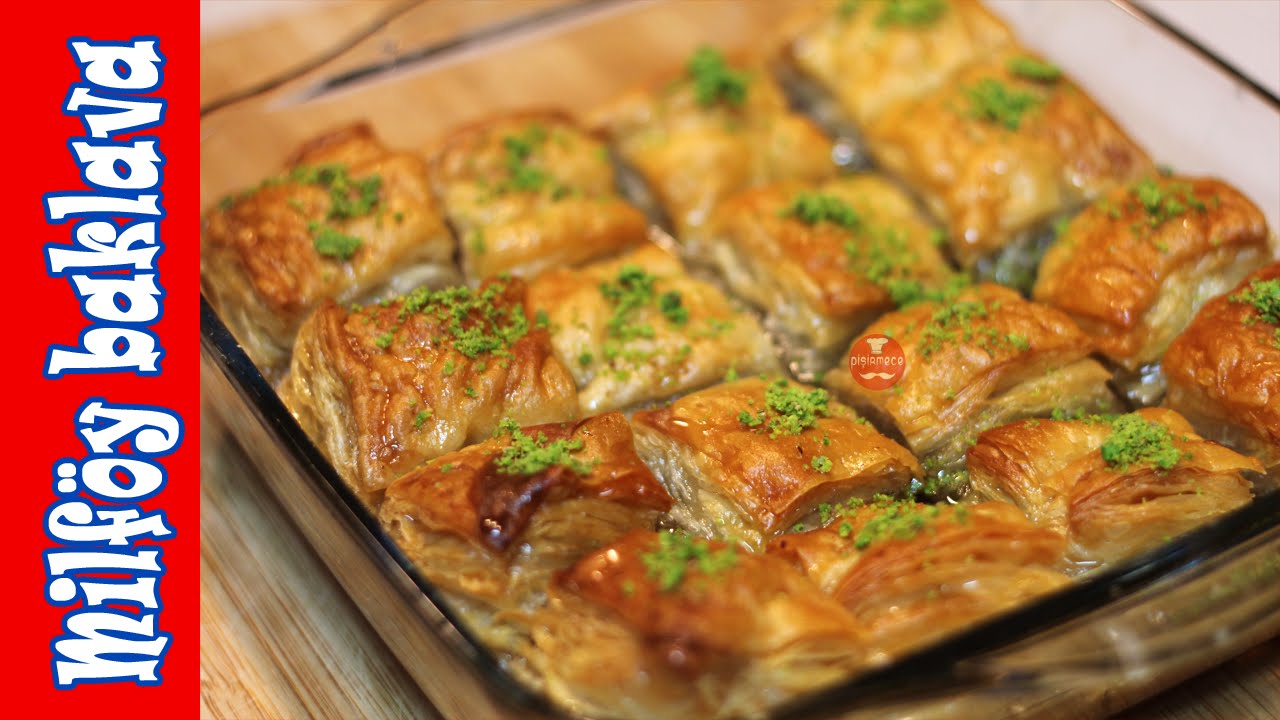 Kolay Baklava | Milföy Baklava | Pişirmece | Yemek Tarifleri