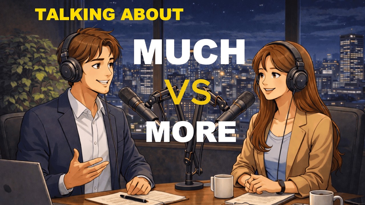 Much vs More in English Grammar | Learn Confusing Grammar Easily | English Learner Classes