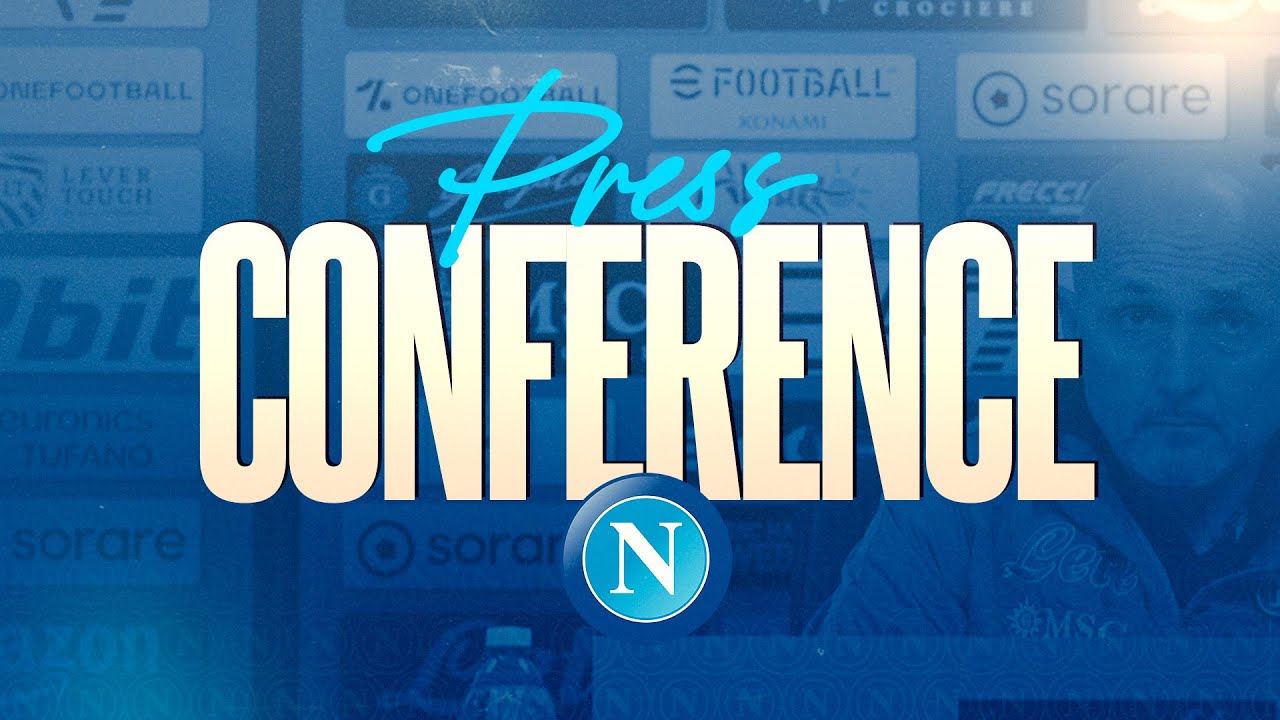 La conferenza stampa di Mister Spalletti alla vigilia di Napoli - Lazio