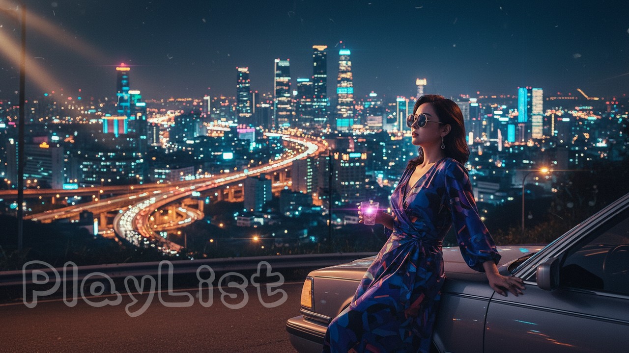 [Playlist] 도시의 밤을 달리는 시티팝 🌃 | K-Pop, Retro, Night Drive