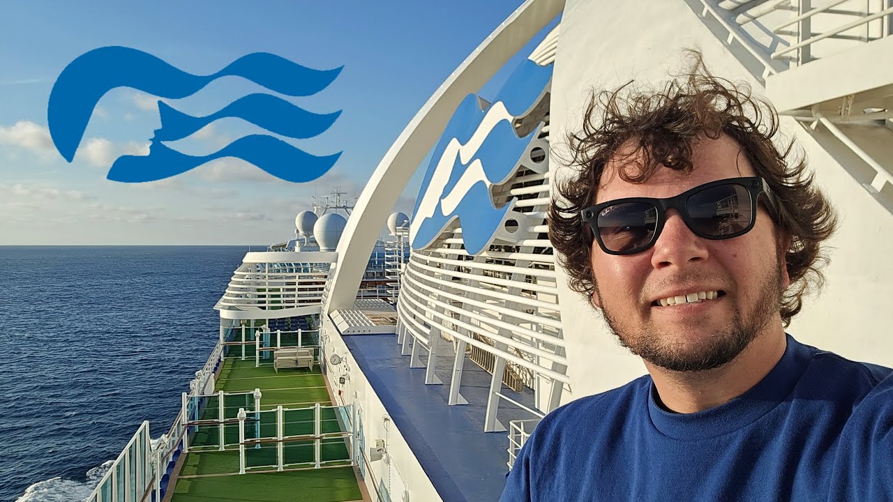 Ruby Princess Alaskan Cruise, Day-2 at Sea. Reuniting with old friends! 