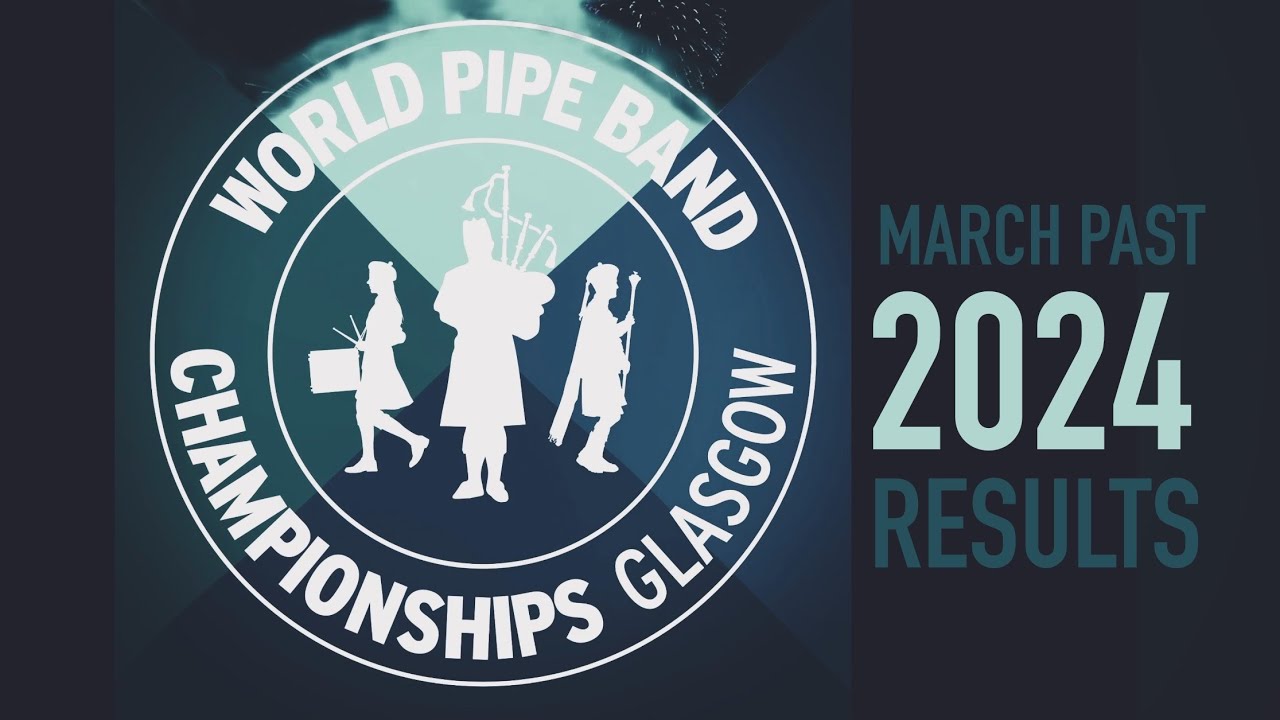 World Pipe Band Championships 2024 Finale - March Past and Results