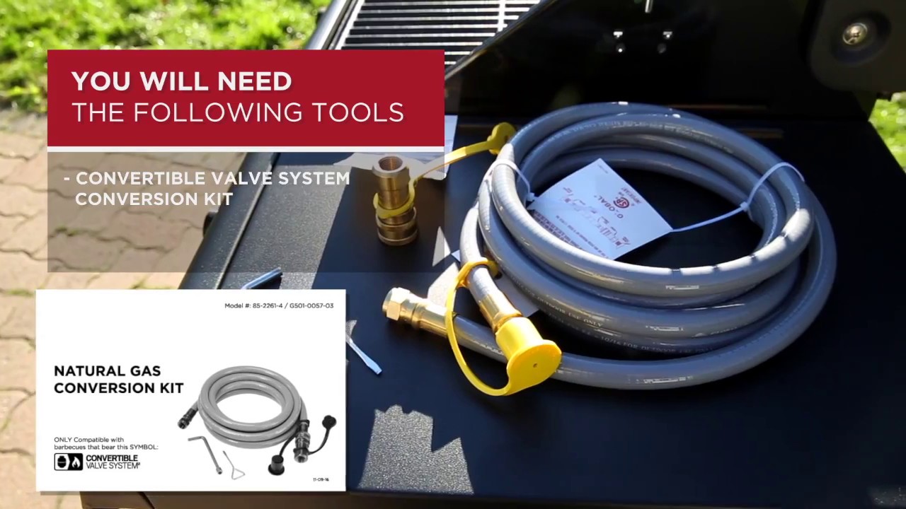 CONVERTIBLE VALVE SYSTEM™: How to Convert your BBQ to Natural Gas