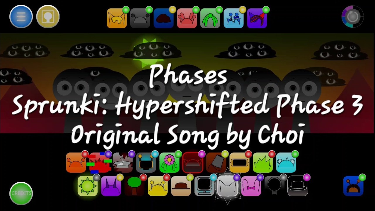Phases | Sprunki: Hypershifted Phase 3 Mix | Choi (Mod made (originally) by @RedLazer2048)