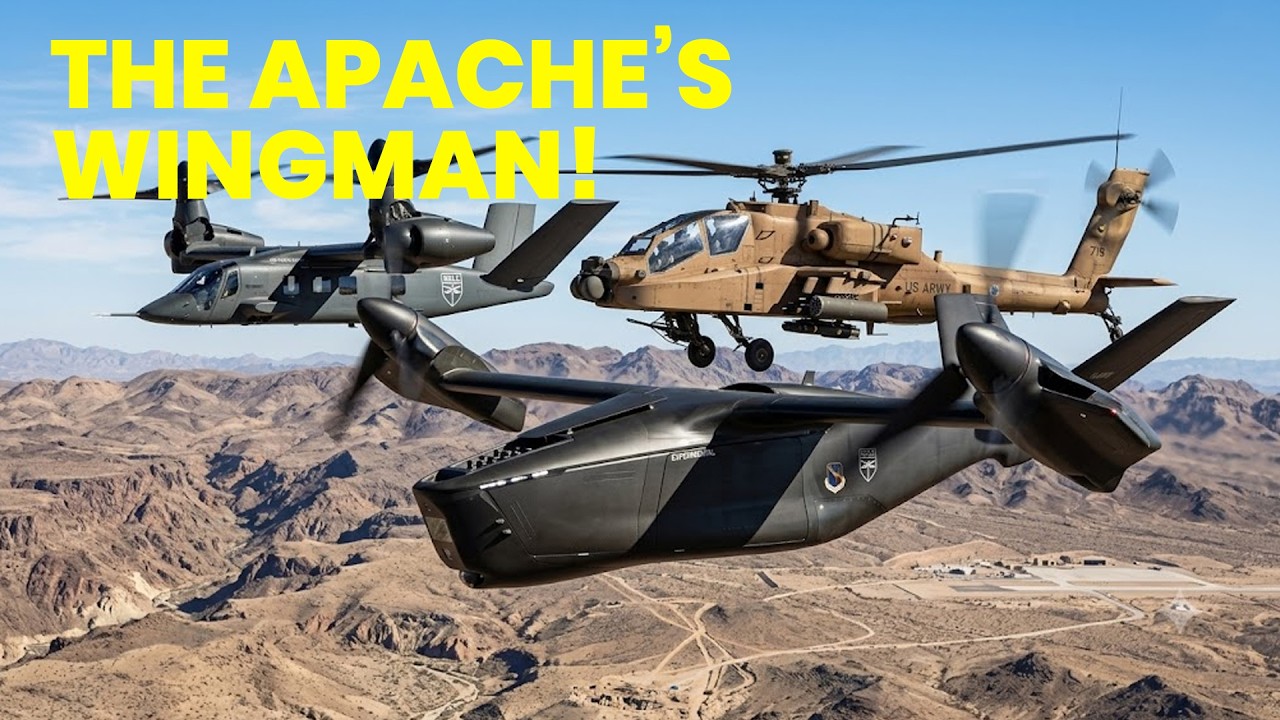 Что такое дрон Thunder, который должен стать ведомым для AH-64 Apache?