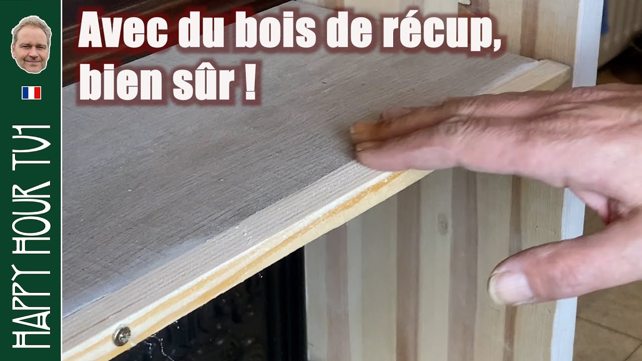 Agrandir la profondeur d'une étagère