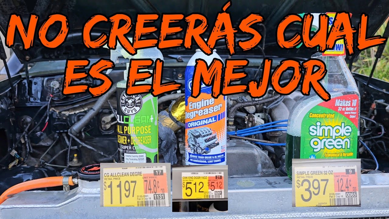 Los Mejores Desengrasantes para Motores (Probados y Comparados) ✅️✅️✅️