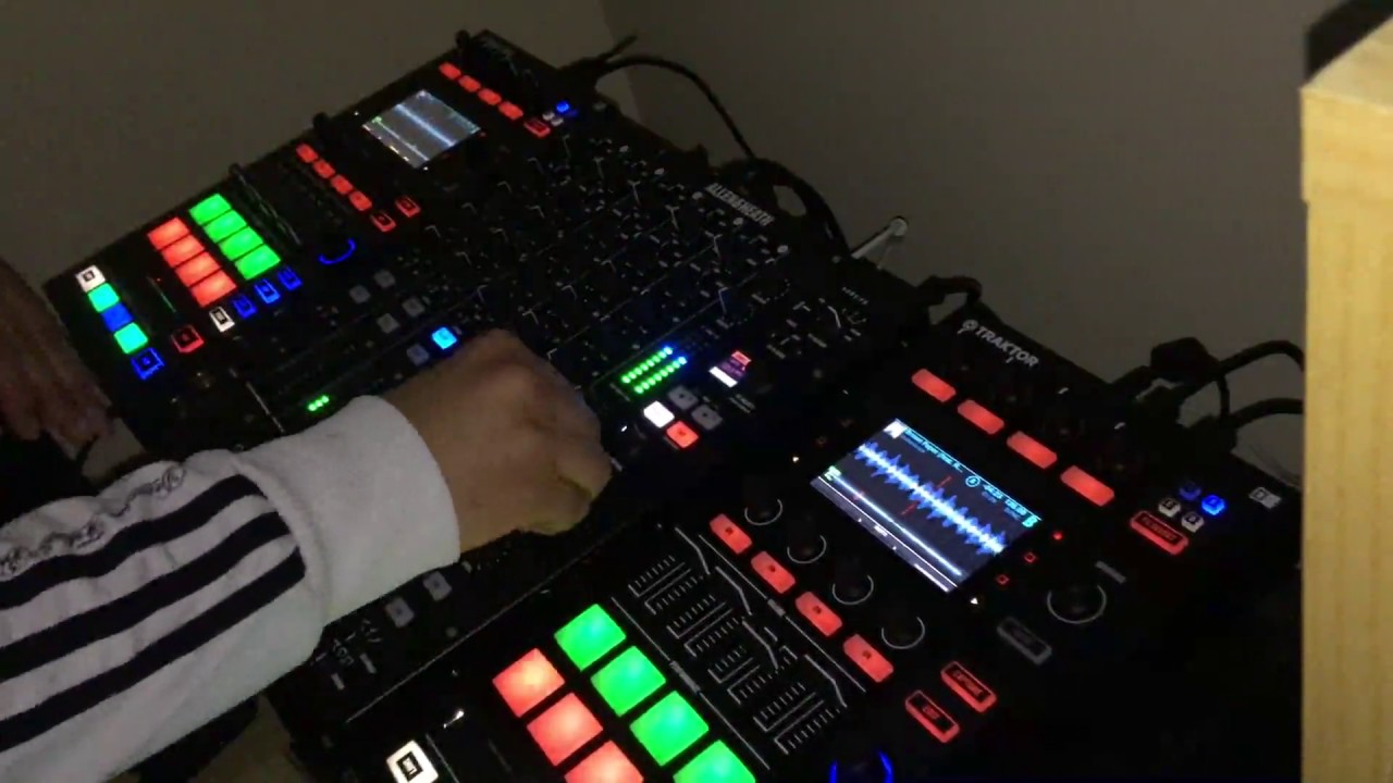 TECHNO ROUTINE with ALLEN&HEATH XONE:PX5 & Two TRAKTOR KONTROL D2