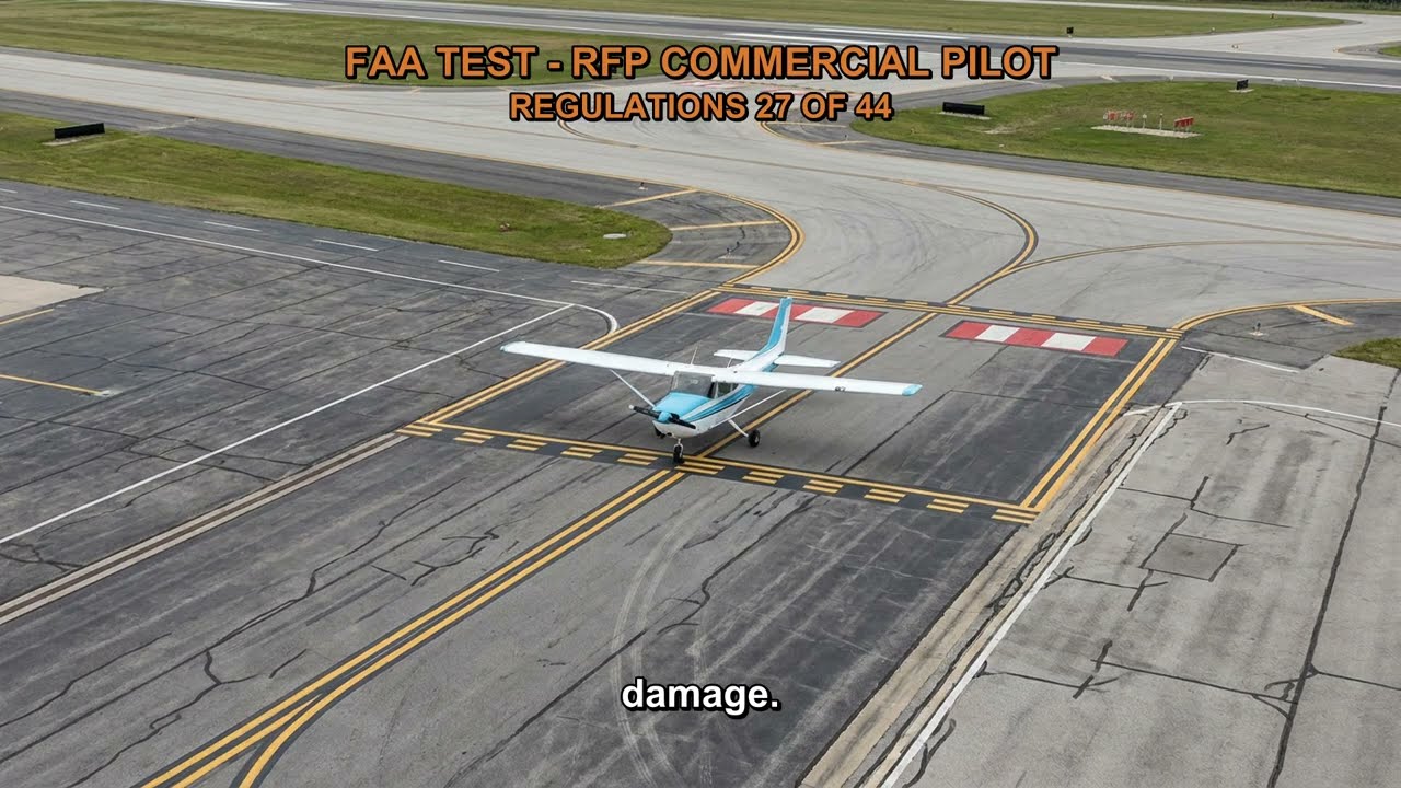 FAA TEST - RFP COMMERCIAL PILOT - REGULATIONS Q5004-2, Q5004-3, Q5005, Q5006, Q5007 (27-44)