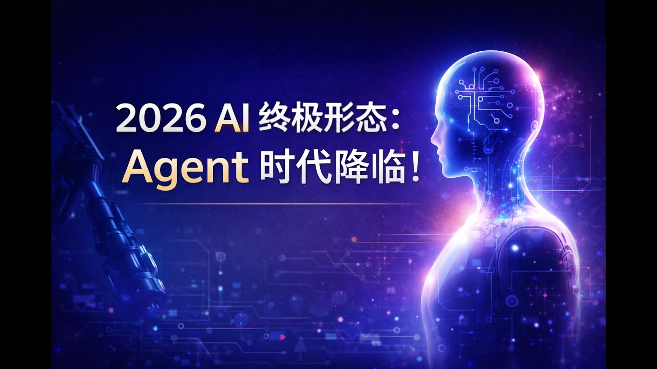 2026 AI 终极形态：Agent 时代降临！