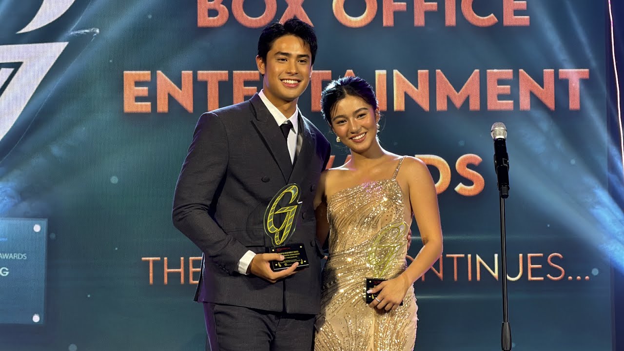 [FULL HD] DonBelle acceptance speech at Box Office Entertainment Awards 2024