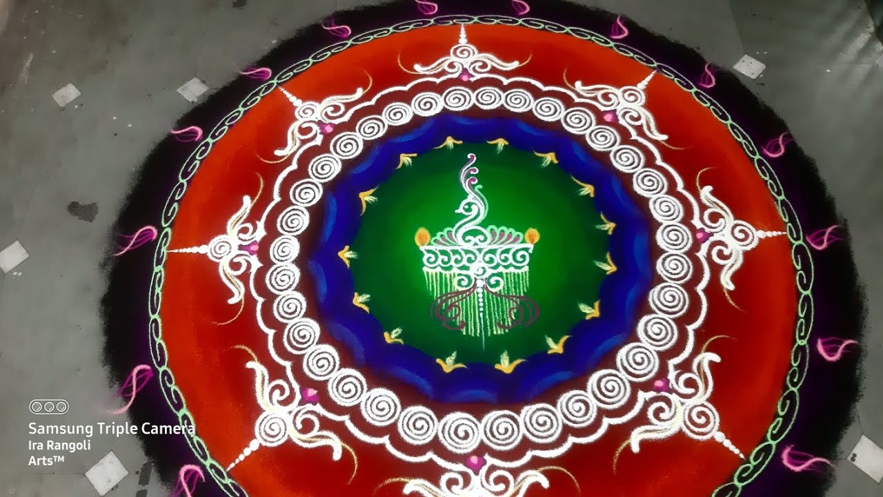 full rangoli | galicha rangoli  | sanskar bharati rangoli | easy rangoli | creative rangoli | new Ra