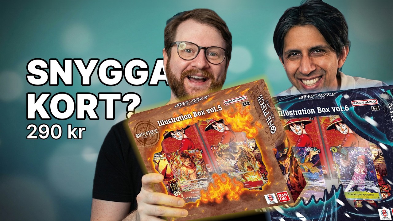 One Piece Illustration Box (Vol.5 + Vol.6): Snygga kort för 290 kr, är den köpvärd?