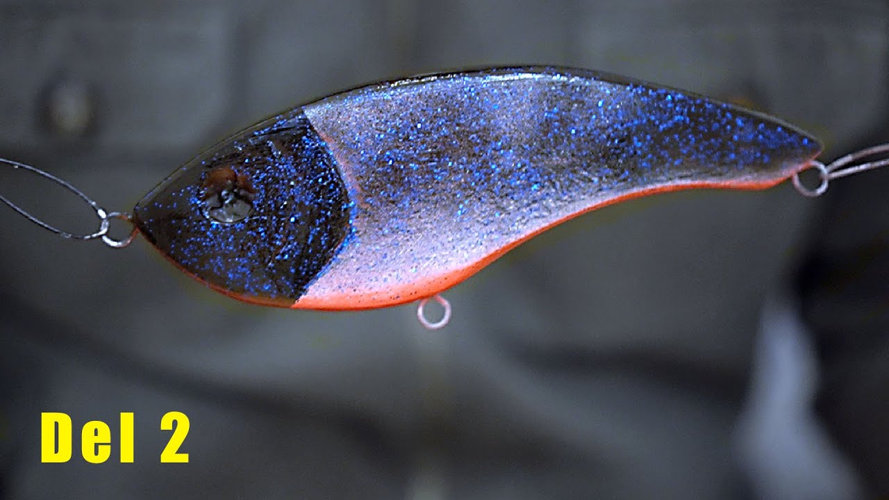Designar och bygger ett eget Jerkbait för gädda | Betesbygge med Redeye baits DEL 2