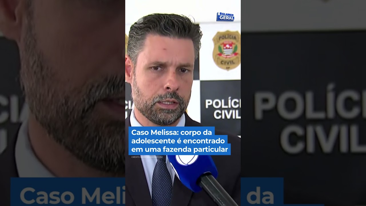 Caso Melissa: corpo da adolescente &eacute; encontrado #Balan&ccedil;oGeral #shorts