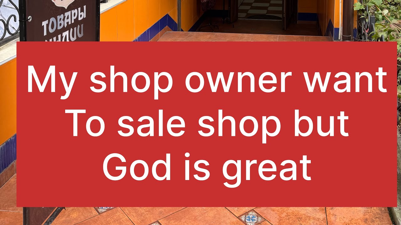 My Russia landlord want to sale shop but God is great #russia #peterburg #crimea #moscow #pakistan  