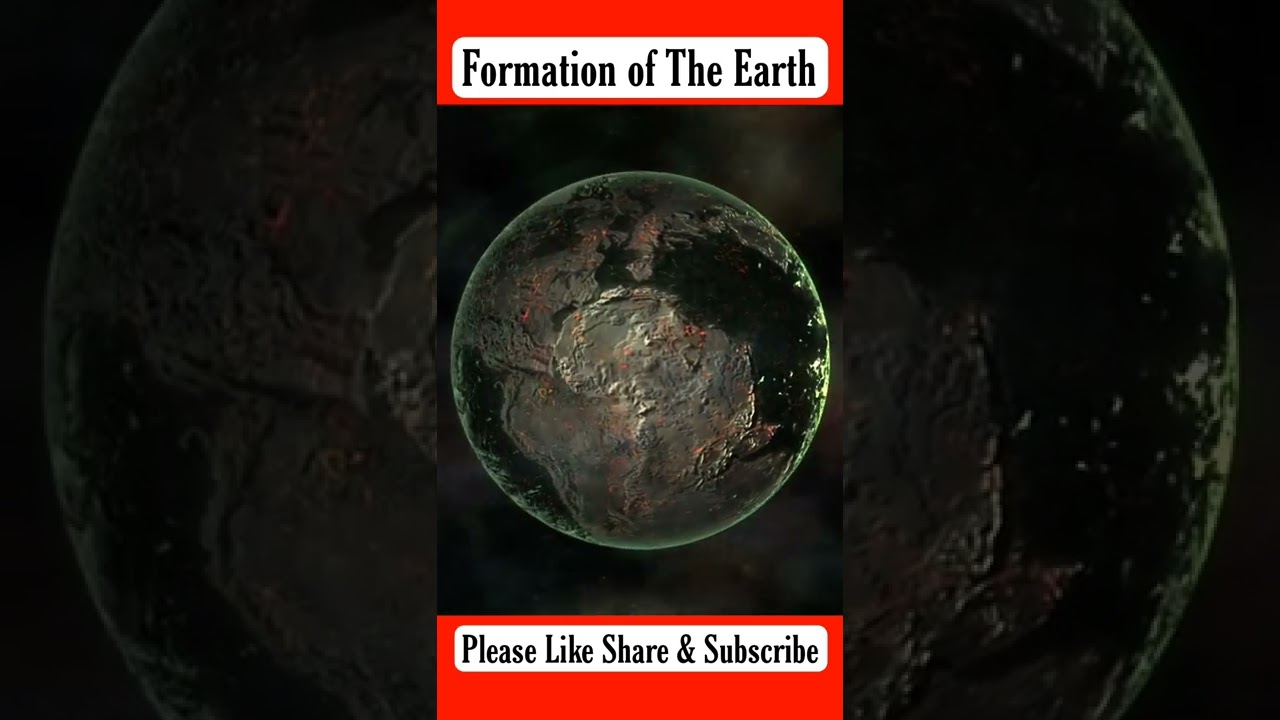 Formation of The Earth #shorts #viral #vivek2sagar