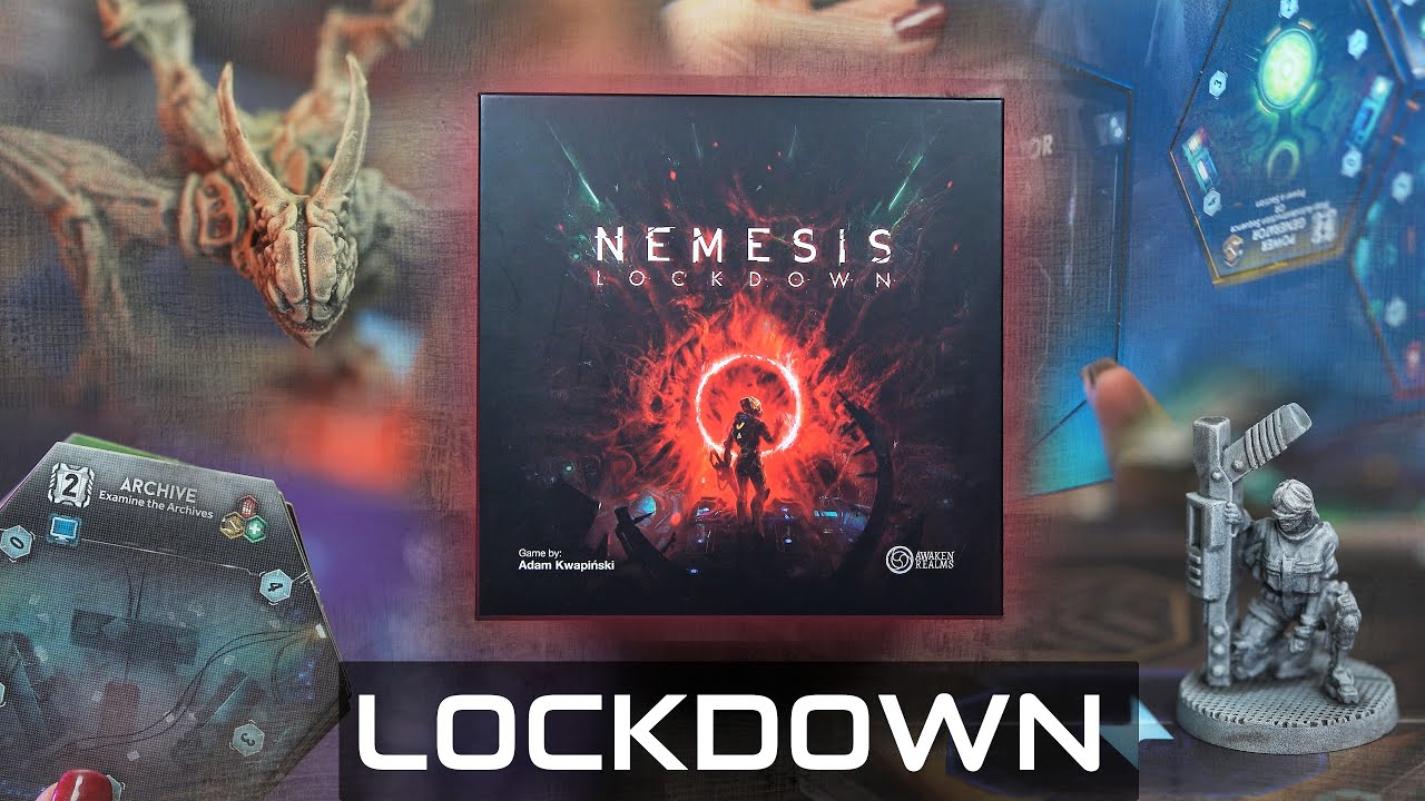 NEMESIS Lockdown - Detailed Unboxing ( On Table: High Quality 4K )
