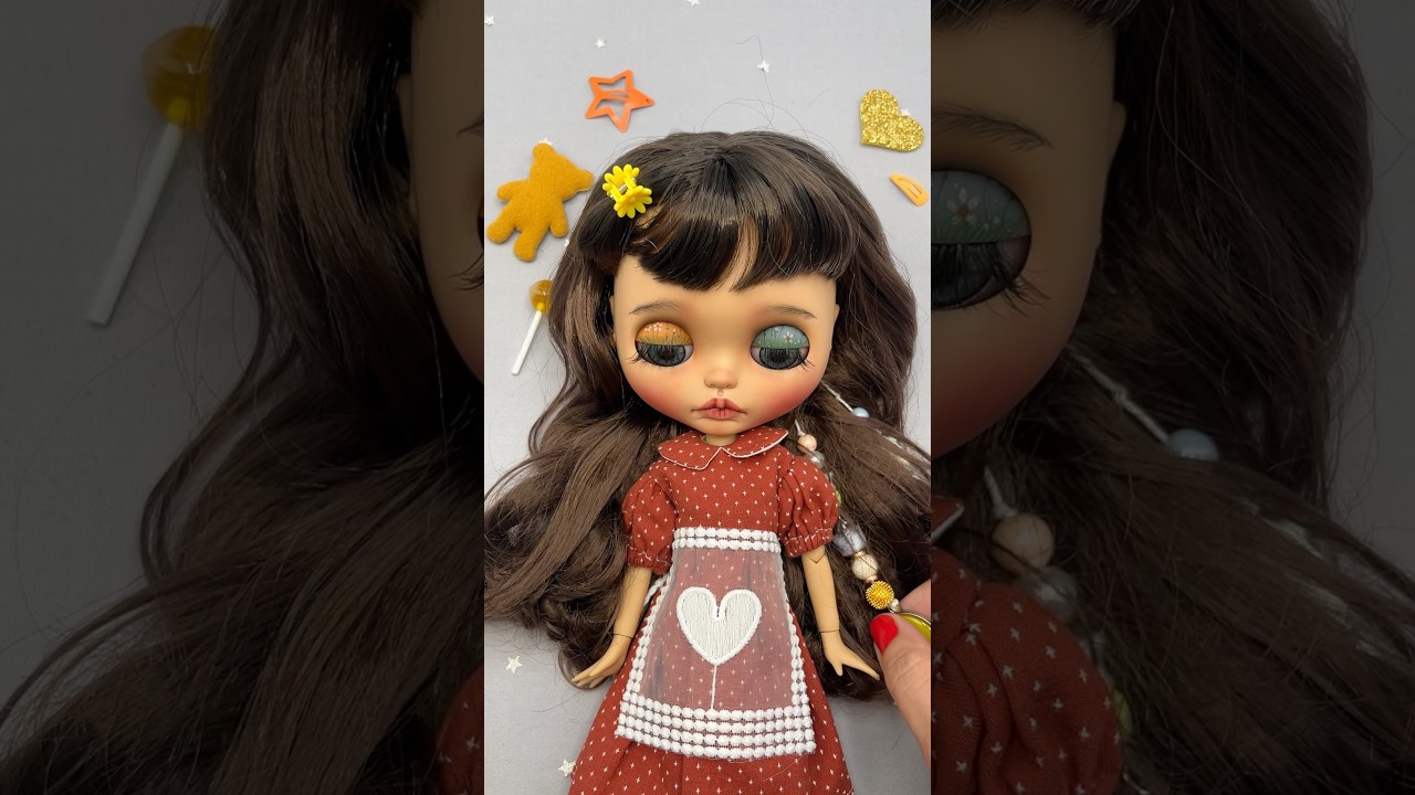 Carmen y sus enormes ojos 😍 #doll #blythe #mu&ntilde;ecas