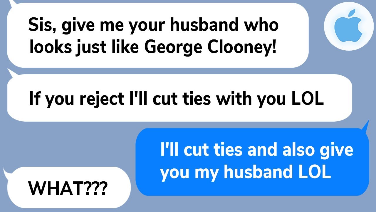 【Apple】My lil sis looked down on timid me and stole my husband but I gave my husband to her but…