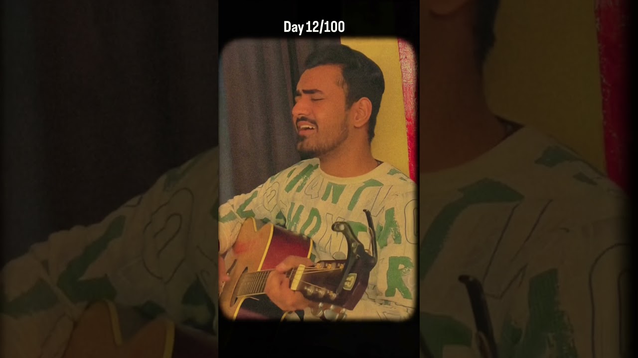 Day 12/100 🎸||Dil sambhal ja jara ❤️‍🩹||100 days challenge 🎧||…