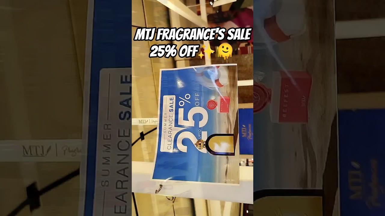 25% off On mtj Fragrance's 🫠✨ #fragrance #viral #mtj