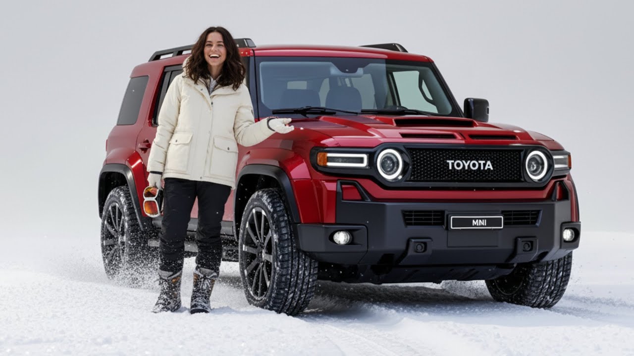 MINI Land Cruiser FJ 2026 от Toyota — полная информация о цене, мощности и дизайне!