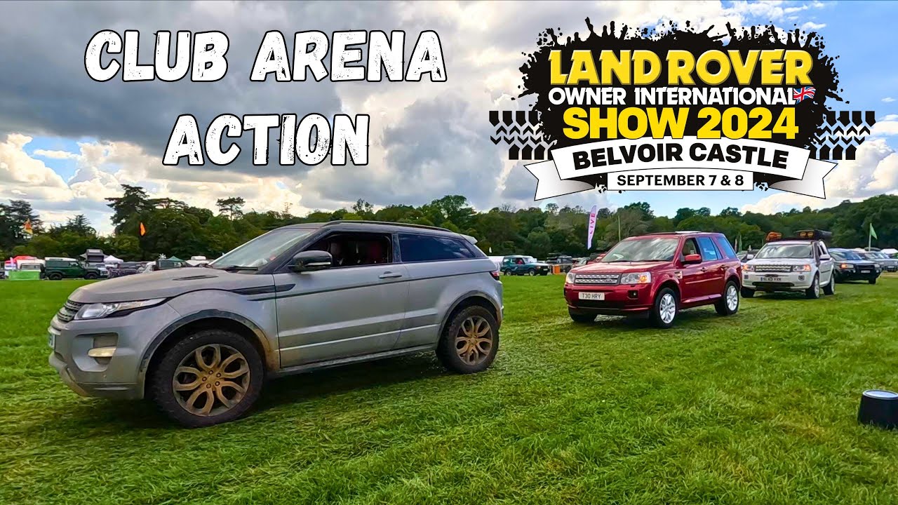 Land Rover Owner LRO Show 2024 - Club Arena Action