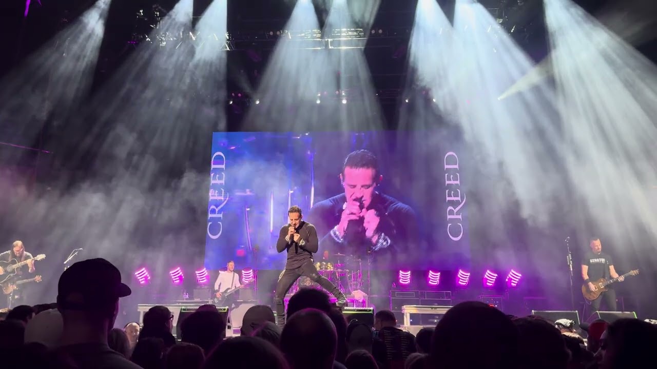 Creed - 10 Faceless Man - Mohegan Sun Arena Uncasville CT December 30th 2025