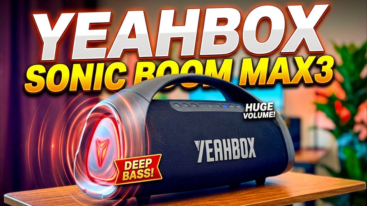 YEAHBOX Sonic Boom Max3 - Тест звука