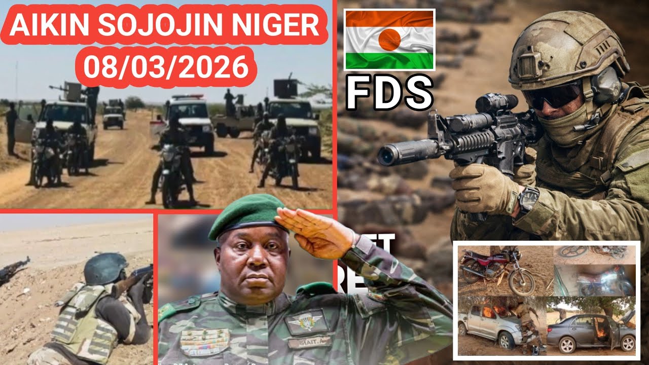 Aikin Sojojin Niger Na wata Février Da Labarou Kasar Niger Na 08/03/2026