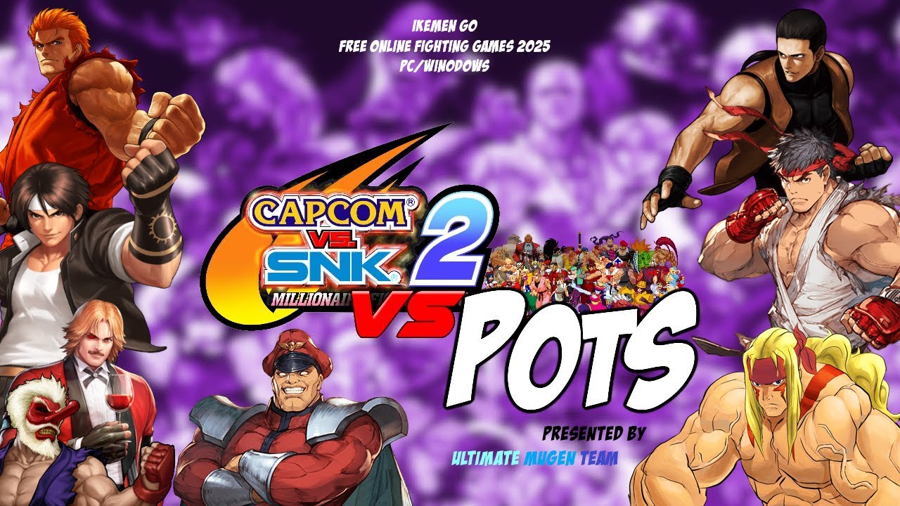 CVS2 vs PotS l Ikemen Go l Free Online Fighting Games Showcase 2025 l PC/Windows