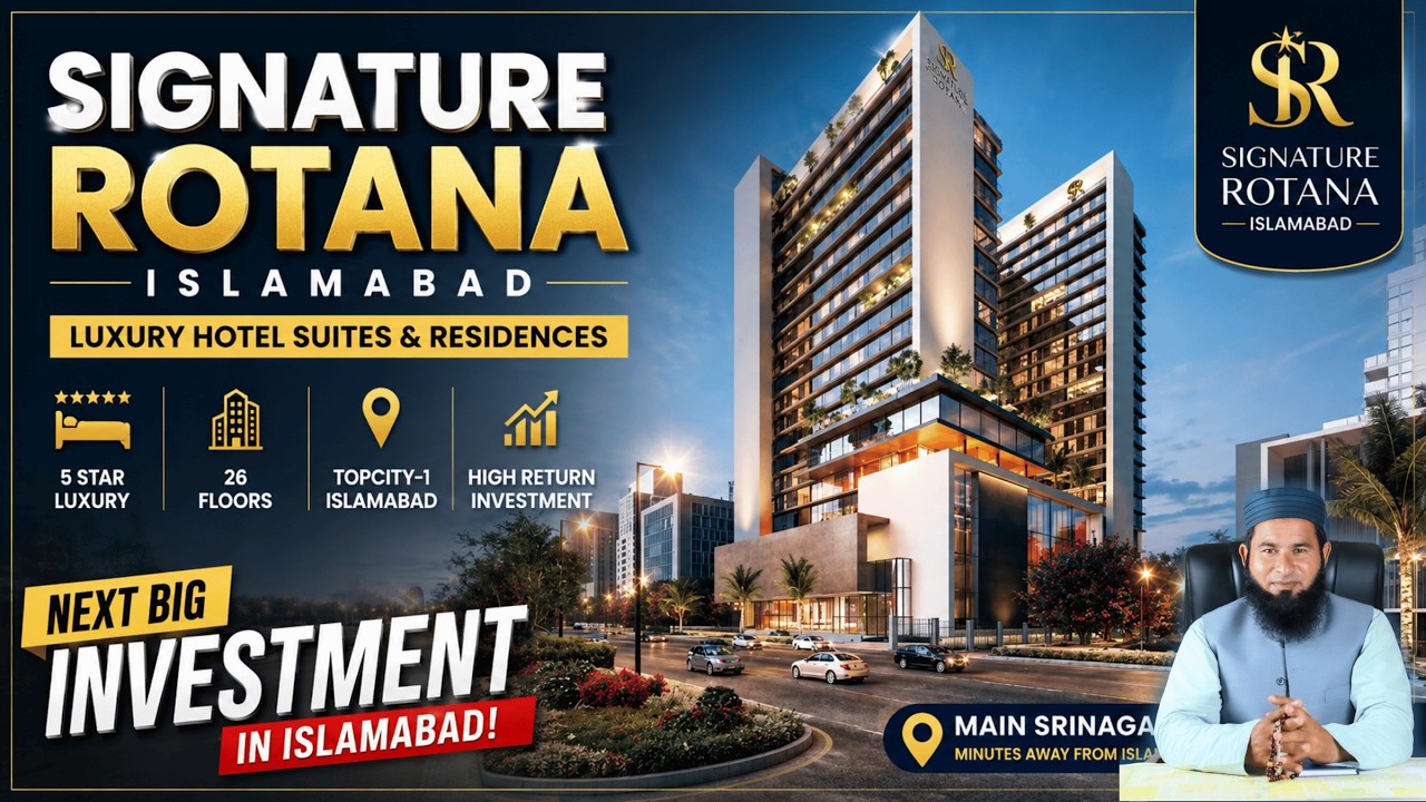 Signature Rotana Top City-1 Islamabad Site Visit | Latest Update 2026