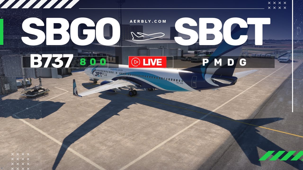 VOO INCRÍVEL DE GOIANIA A CURITIBA NO 737-800 PMDG | MICROSOFT FLIGHT SIMULATOR 2020