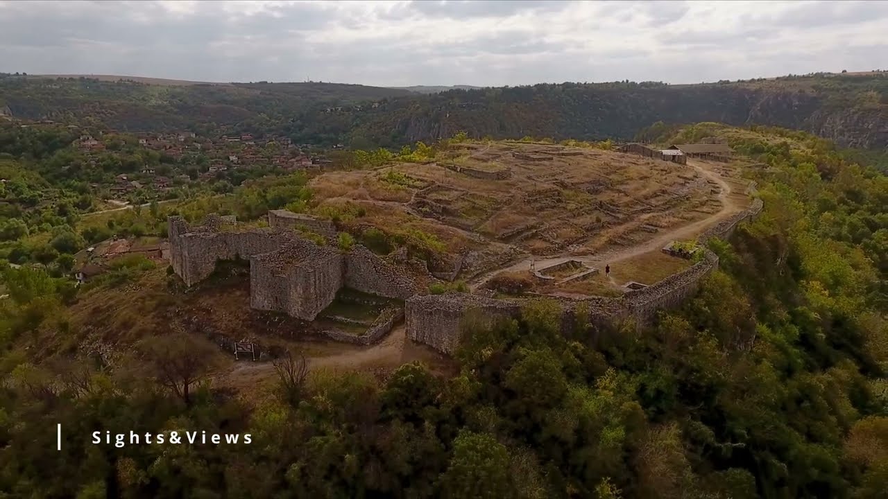 Крепостта Червен/Cherven fortress | Drone video