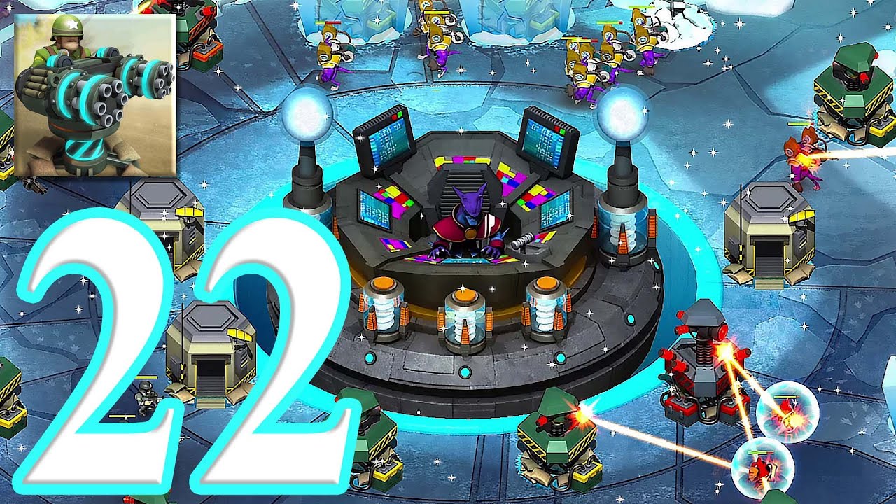 Alien Creeps TD: Strategy Game - Gameplay Walkthrough Episode 22 (iOS, Android)