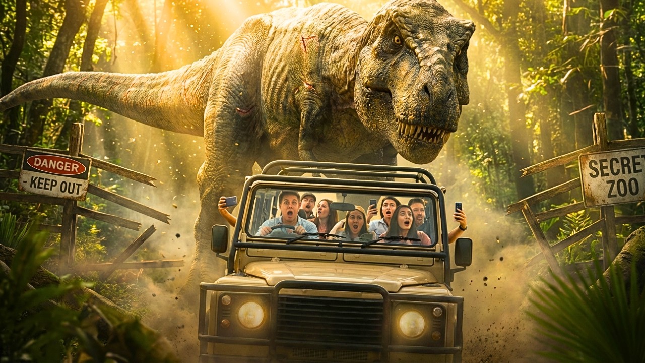Visitamos El Zoológico Secreto De Dinosaurios Gigantes Más Grande Del Mundo