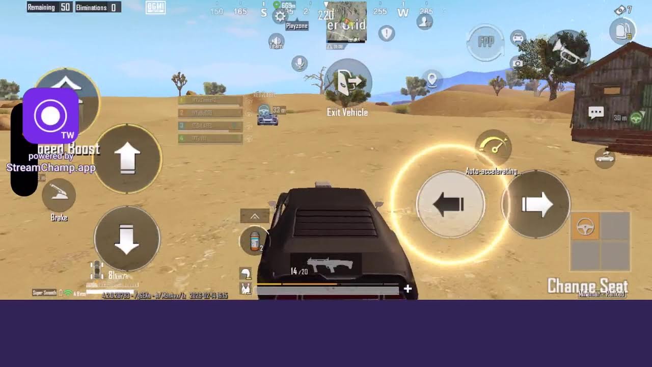 Broadcast powered by StreamChamp