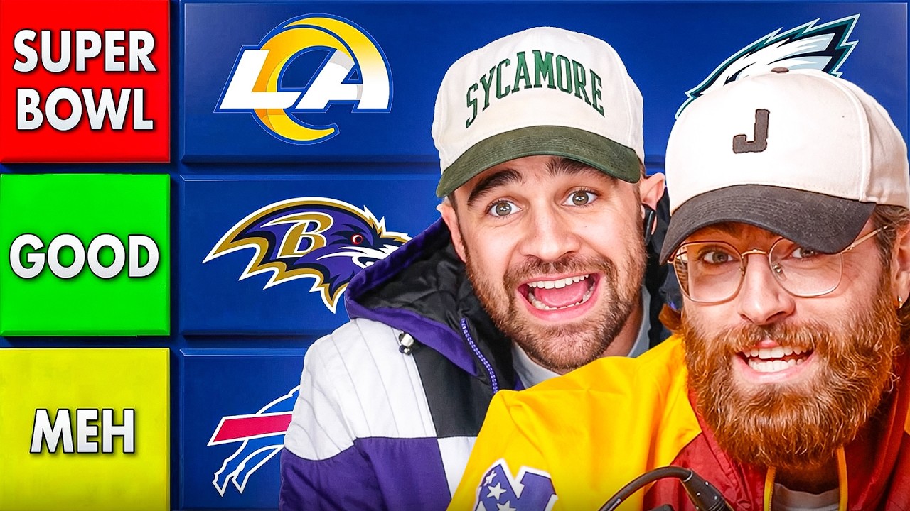 Tier Listing NFL Teams WAY Too Early 🏈 (2026)
