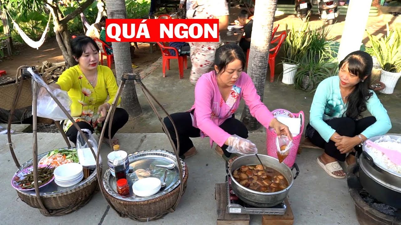 Sáng Sớm Bán Cơm THỊT KHO TRỨNG Khách Mua Quá Đông Không Kịp Bán #153
