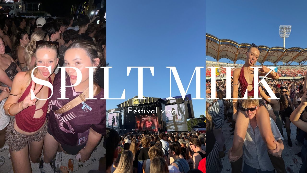 The milk was indeed spilt | festival vlog 
