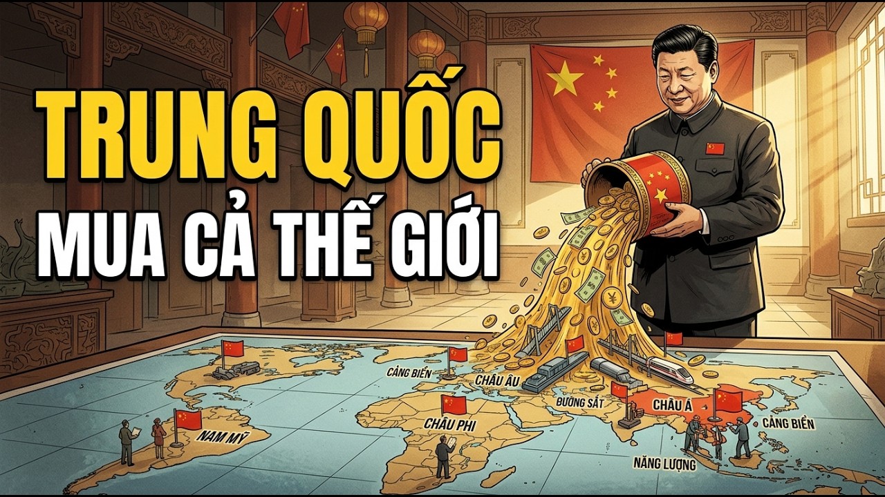 Trung Quốc Đang &Acirc;m Thầm Mua Cả Thế Giới Như Thế N&agrave;o?