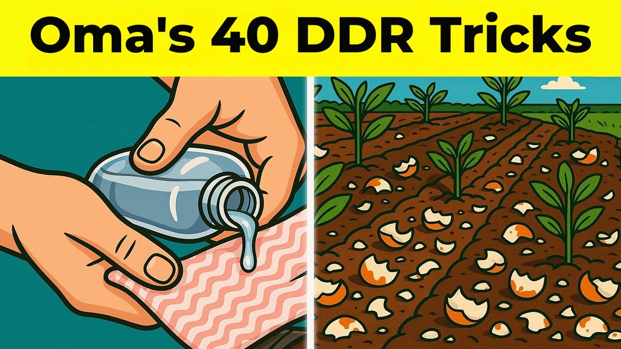 Oma's 40 Seltsam Nützliche Haushalts-Tricks Aus Der DDR, Die Immer Noch Funktionieren!