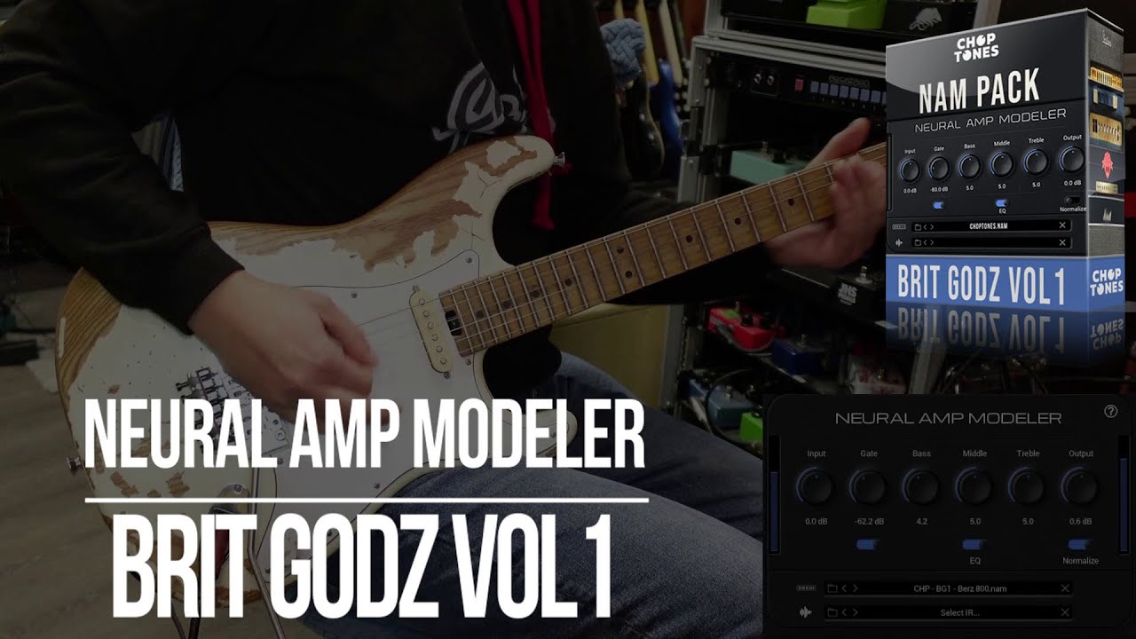 Neural Amp Modeler Pack | Brit Godz vol1 | Playthrough Demo (Best British Amps)