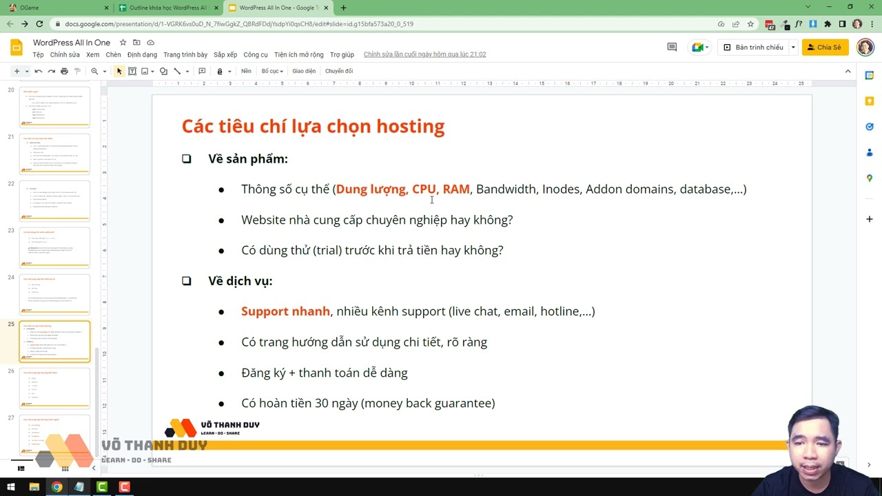 Bài 8: Các tiêu chí chọn hosting chất lượng để không phải đổi nhà cung cấp
