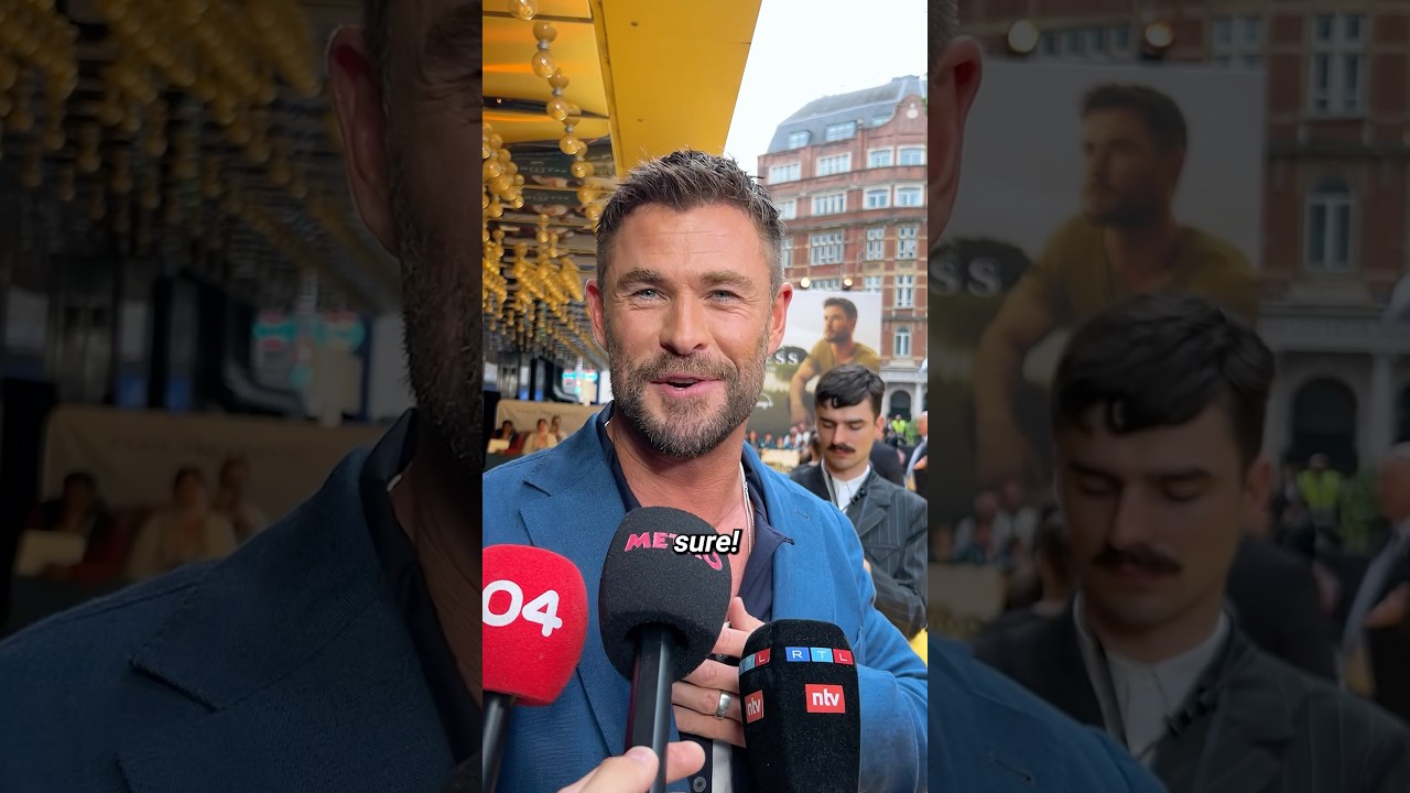 Chris Hemsworth feels a certain way about Doomsday 😅😅😅 #marvel #mcu #chrishemsworth #avengers #film