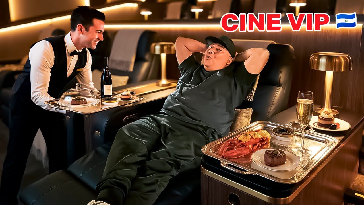 ASÍ SON los CINE VIP ⭐️ en EL SALVADOR 🇸🇻 *¿valen la pena?* 🤔